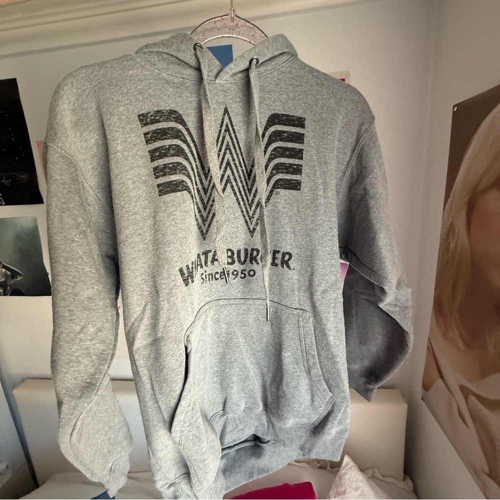 Whataburger Gray Logo Hoodie